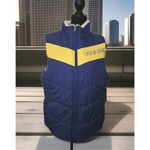 Golden State Warriors Puffer Vest XL | G-III 4Her by Carl Banks | Reversible